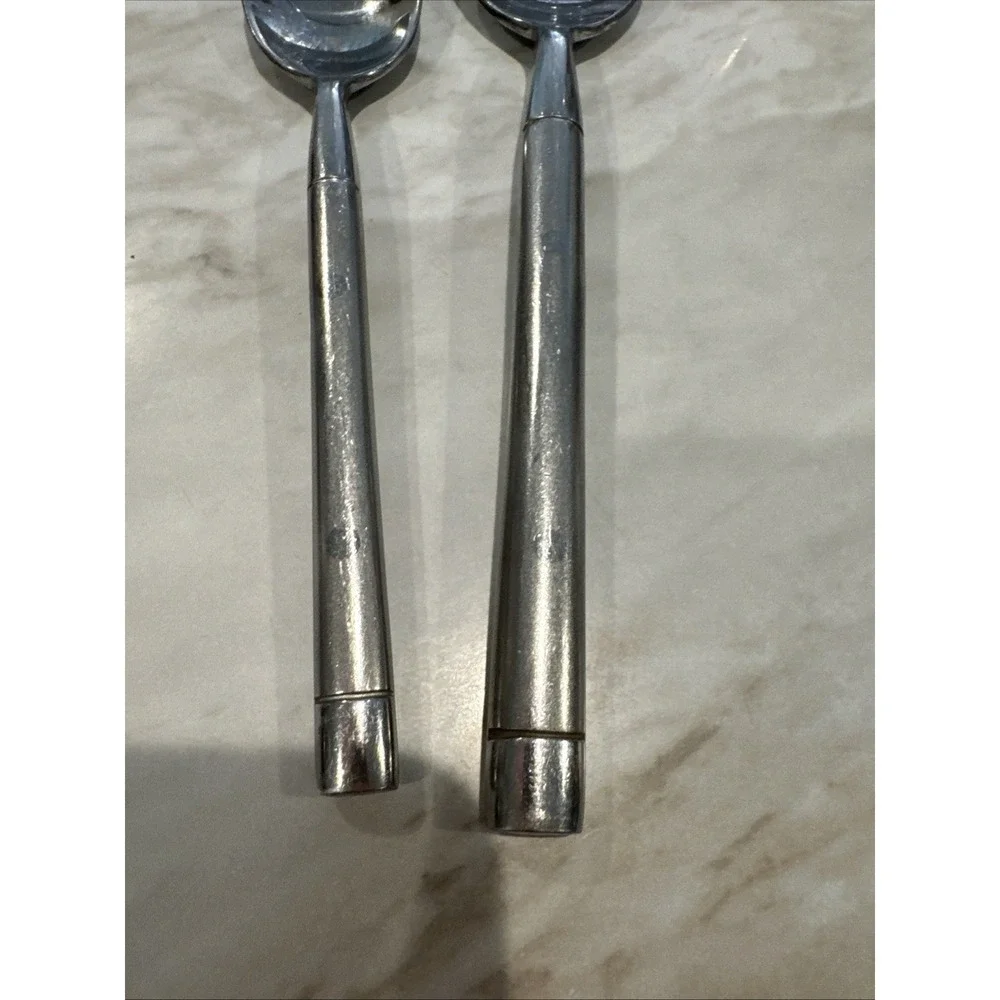 1 Teaspoon Spoon‎ 1 Tablespoon Cambridge Tripoli II Sand Stainless Glossy Dots